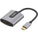 محول USB-C إلى HDMI اونتين، 4K UHD، رمادي - OTN-9587S