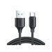 كابل جوي روم بموصل USB فئة A الى فئة C، طوله 1 متر، اسود - S-UC027A9