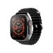 Wearfit Pro X8 Plus Ultra Series 8 2023 Smart Watch, Silver Case and Black Strap