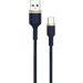 كابل USB-C ايكونز، 1 متر - كحلي وذهبي