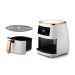 Swiss Pro Plus Air Fryer, 6.5 Liters, 1500 Watt, White - SP-AF6.5L.WG