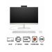 HP 24-CR0001l ِAll in One, Intel Core i7-1355U, 512GB SSD, 16GB RAM, 23.8 Inch FHD IPS Display, Intel Iris Xe Graphics, Dos- White, with Keyboard and Mouse