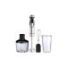 Sokany Hand Blender with Attachments, 800 Watt, Silver and Black - SK-1725-4