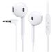 Iconz Bazix In Ear Wired Earphones with Microphone, White - XIE01W