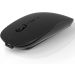 Ae Wish Anewish Rechargeable Wireless Optical Mouse - Black