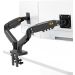 North Bayou Dual Monitor Stand, 17-27 Inches - Black