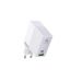 شاحن ايكونز، 65 وات، 2 منفذ USB، ابيض - XWPD6W