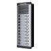 Advision Audio Door Intercom, 20 Lines, Black and Silver - AD2-420-3W