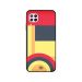 Moreau Laurent Circle At Bottom Red Yellow Grey Pattern Printed Back Cover for Huawei Nova 7i