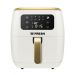 Fresh Digital Air Fryer, 7 Liters, 1800 Watt, White and Gold- FAF-D1800W