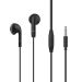 Celebrat Wired In Ear Earphones with Built-in Microphone, Black - G8