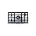 Meneghetti Built-in Gas Hob, 60Cm, 5 Burners, Silver - HMG 60 PB T 4BF