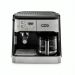 Delonghi BCO Series Dual Function Espresso Machine with Attachments, 1.2 Liters, 15 Bar Pressure, Black and Silver - BCO431.S