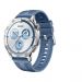Huawei GT 5 Smart Watch, 46mm, Silver Case and Blue Woven Strap - Official Warranty