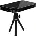 DLP Projector, 3840x2160 Resolution, Black - P09 with Tripod Mount