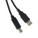 BLITZ USB-A to USB-B Male Printer Cable, 3 Meters - Black