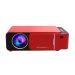 LED Projector, 1280× 720, Red- T6