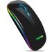 MMK Rechargeable Wireless Optical Mouse, Black - MMK05