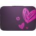 HP Heart Laptop Sleeve, 15.6 Inch, Purple - 1AT98AA