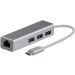 Broonel 4 In 1 USB Hub - Grey