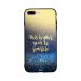 جراب ظهر بطبعة عبارة Your Year To Sparkle لابل ايفون 7 بلس