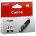 خرطوشة حبر كانون للطابعات، اسود - Cli-451BK