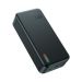 Joyroom Dazzling Series Power Bank, 30000 mAh, 3 USB Ports, Black - Qp196