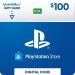 كارت ديجيتال PSN  سوني بلايستيشن 100 دولار - السعودية