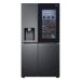 LG No Frost Refrigerator with Inverter Motor, 635 Liters, Black - GC-X257CQHS