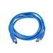 Keendex USB 2.0 Printer Cable, 3 Meters, Blue - KX 3419