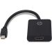 HP Mini DisplayPort to HDMI Black