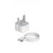 شاحن 25 وات، منفذ USB-C، مع كابل من USB إلى لايتنينج - ابيض