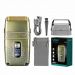 VGR Rechargeable Hair Shaver, Wet and Dry, Gold - V-335