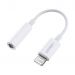 Ugreen lightning to 3.5mm Headphone Jack Adapter, White - 30759