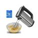Sokany Electric Egg Beater and Mixer, 400 Watt, Silver and Black - SK-6639 with Gift Bag