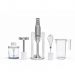 Tank Hand Blender with Attachments, 500ml, 1200 Watt, White and Silver- CM-6004