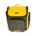 Gharibo Bags School Backpack For Kids, Modern Pattern - Yellow and Grey