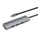 مزوع USB لافينتو 5 في 1، فضي - US015