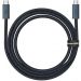 كابل من USB-C إلى USB-C باسيوس فلاش سيريز 2، بطول 1 م - اسود
