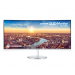 Samsung Thunderbolt 3 Professional 34 Inch, QLED Curved Monitor, White - LC34J791WTUXEN