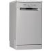 Ariston Freestanding Dishwasher, 10 Place Settings, 45 cm, Silver - LSFE 1B19 S
