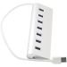 7 In 1 USB Hub , White - 500107931