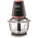 Black+Decker Chopper, 1.2 Liter, 400 Watt, Transparent and Black- GC430-B5