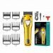 VGR Rechargeable Hair Clipper, Dry, Gold - V-136