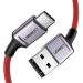 كابل يوجرين بموصل USB فئة A الى فئة C، طوله 1 متر، احمر - 20527