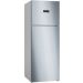 Bosch Series 4 No-Frost Refrigerator, 522 Liters, Silver- KDN56XI3E8