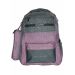 Gharibo Bags School Backpack With Pencil Case For Boys, Be Smart Pattern - Purple and Grey