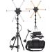 Techblaze Professional 6 Arm LED Camera Light with Tripod Stand - Black