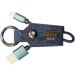 Inkax Key Ring Data Cable for iPhone (Blue)