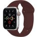 Compatible with Apple Watch Band 38mm 40mm,Soft Silicone Sport Replacement Accessories Wristbands Straps for iWatch Bands Series 6/5/4/3/2/1 SE for Women Men Wine Red Compatible with Apple Watch Band 38mm 40mm,Soft Silicone Sport Replacement Accessories Wristbands Straps for iWatch Bands Series 6/5/4/3/2/1 SE for Women Men Wine Red